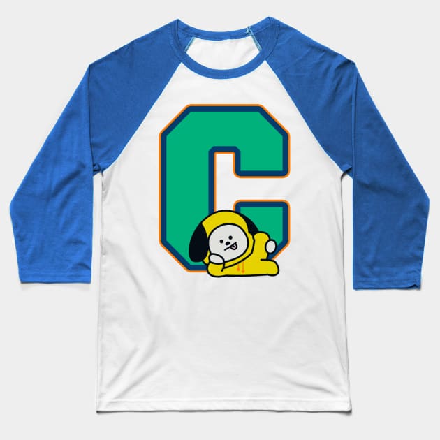 BT21 University - Chimmy Baseball T-Shirt by ZeroKara